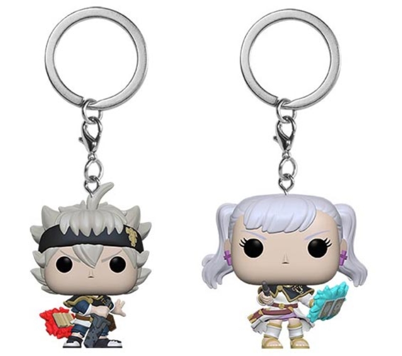 FUNKO ACTION FIGURES FUNKO POP KEYCHIAIN BLACK CLOVE